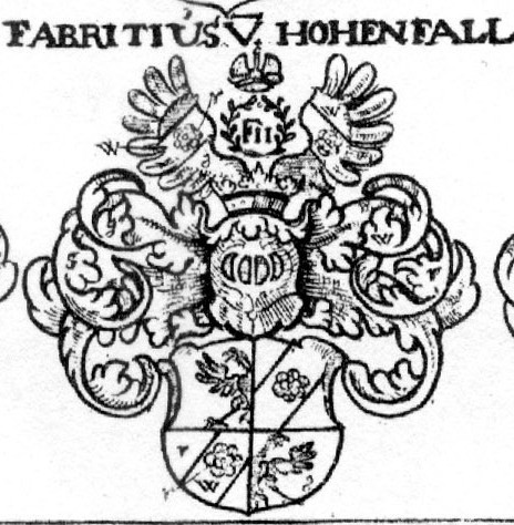 Siebmachers Wappenbuch von 1701, Philipp Fabricius von Rosenfeld und Hohenfall