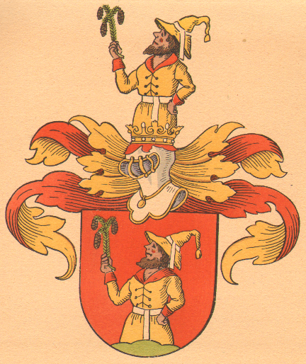 Wappen Elisabeth von Heydenreich aus  Großwalterdorf, Erzgebirge in Sachsen.